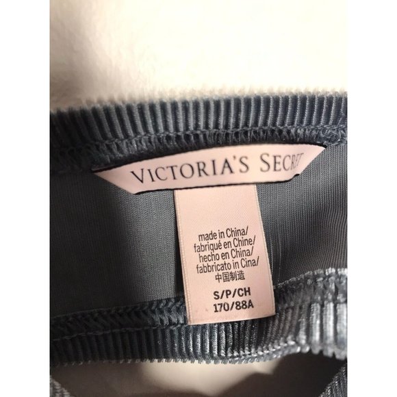 Victoria's Secret Blue Corduroy Style Small Bra Bralette - Picture 3 of 6